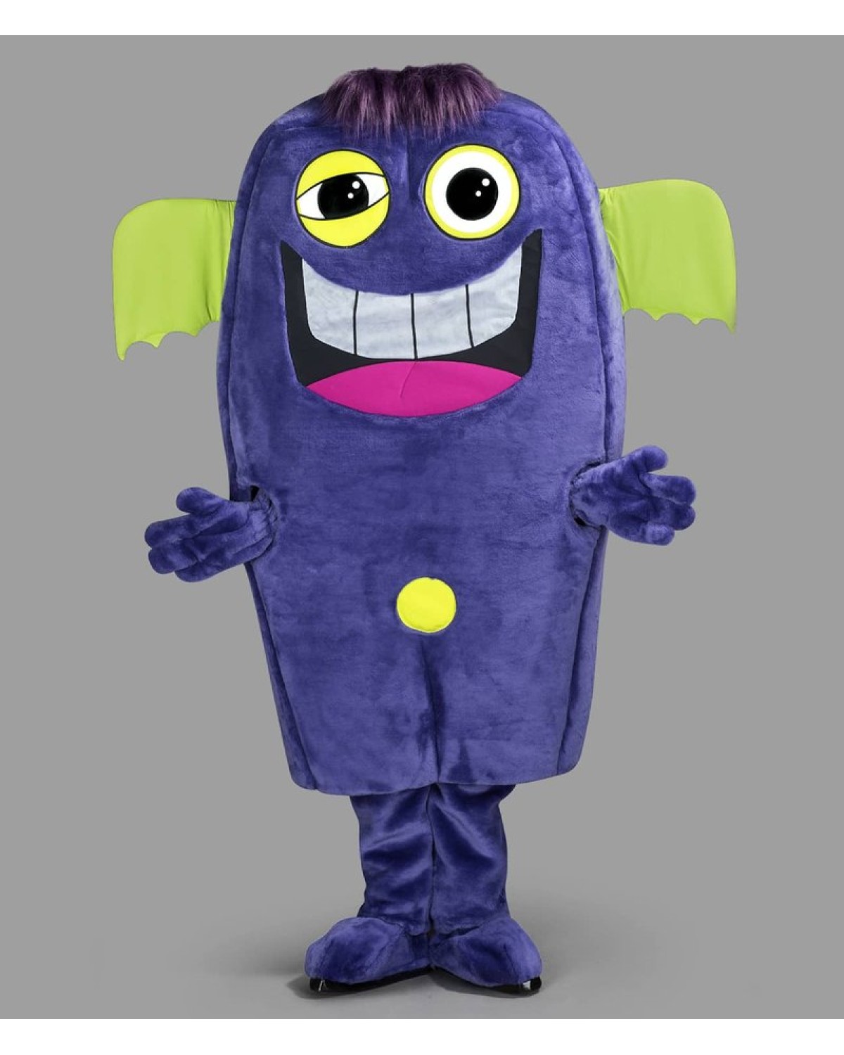 Purple Monster Mascot Costume