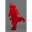 Welsh Red Dragon Mascot Costume