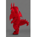 Welsh Red Dragon Mascot Costume