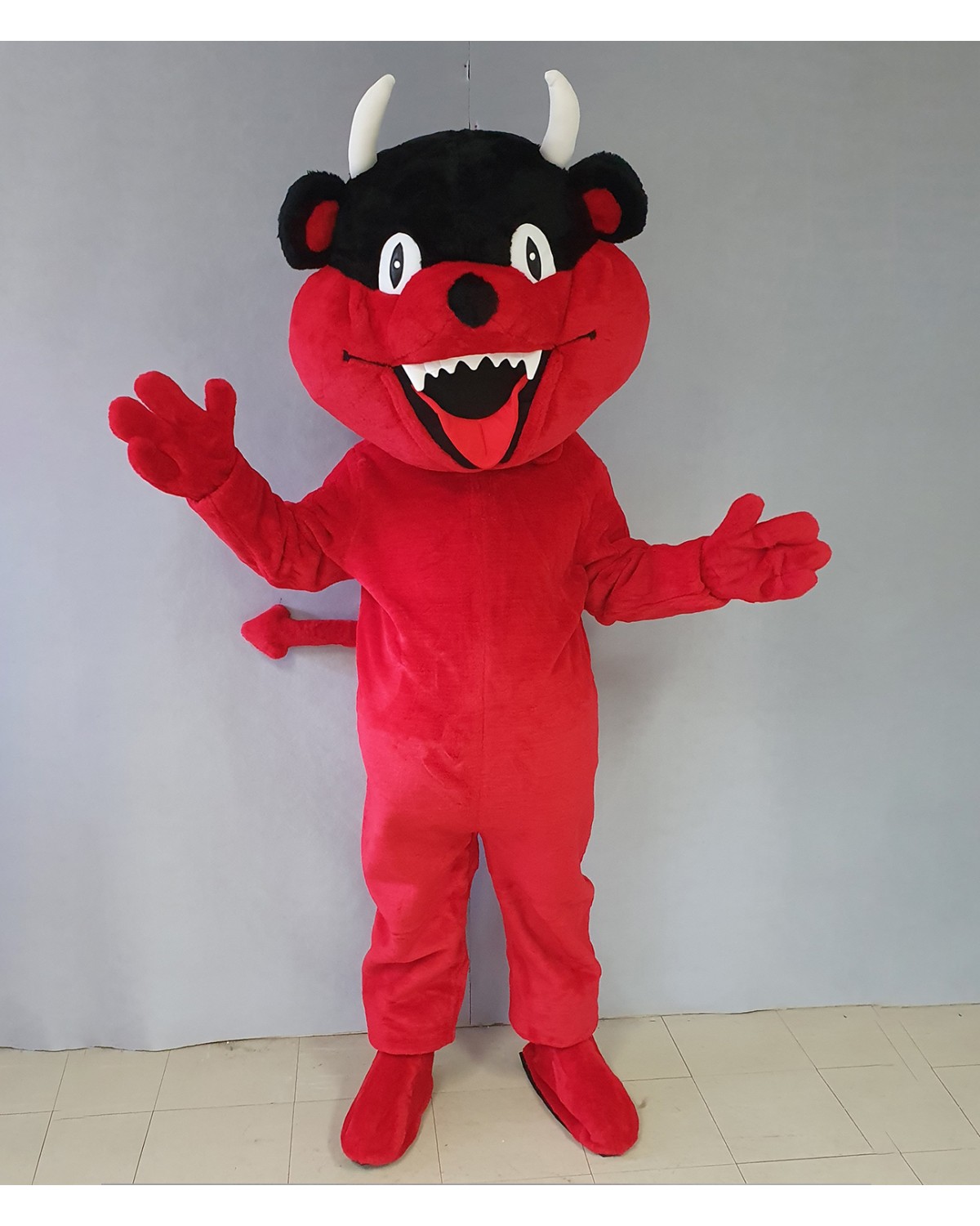 Horny Devil Mascot Costume