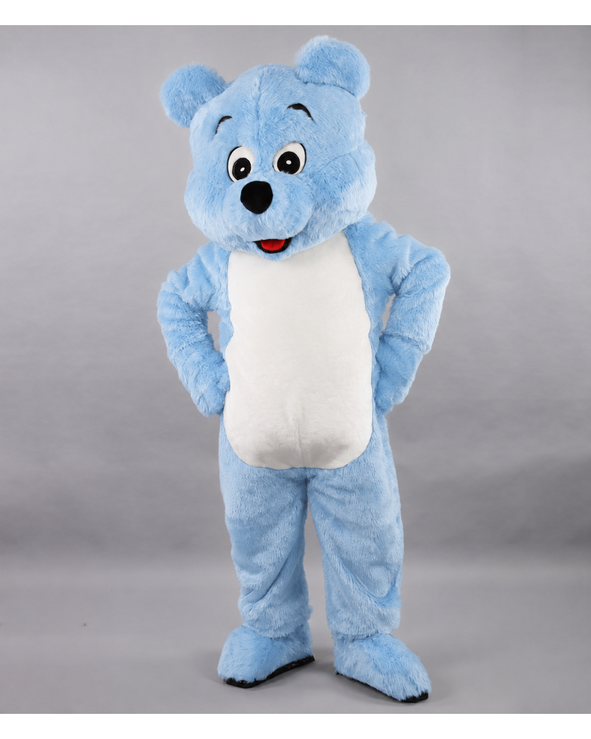 Blue Bear Mascot costume