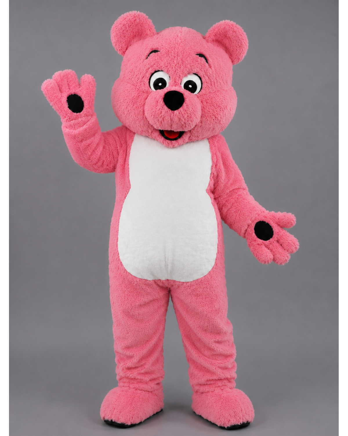 Pink Teddy Bear Mascot costume