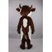 Brown Cow Mascot Costume