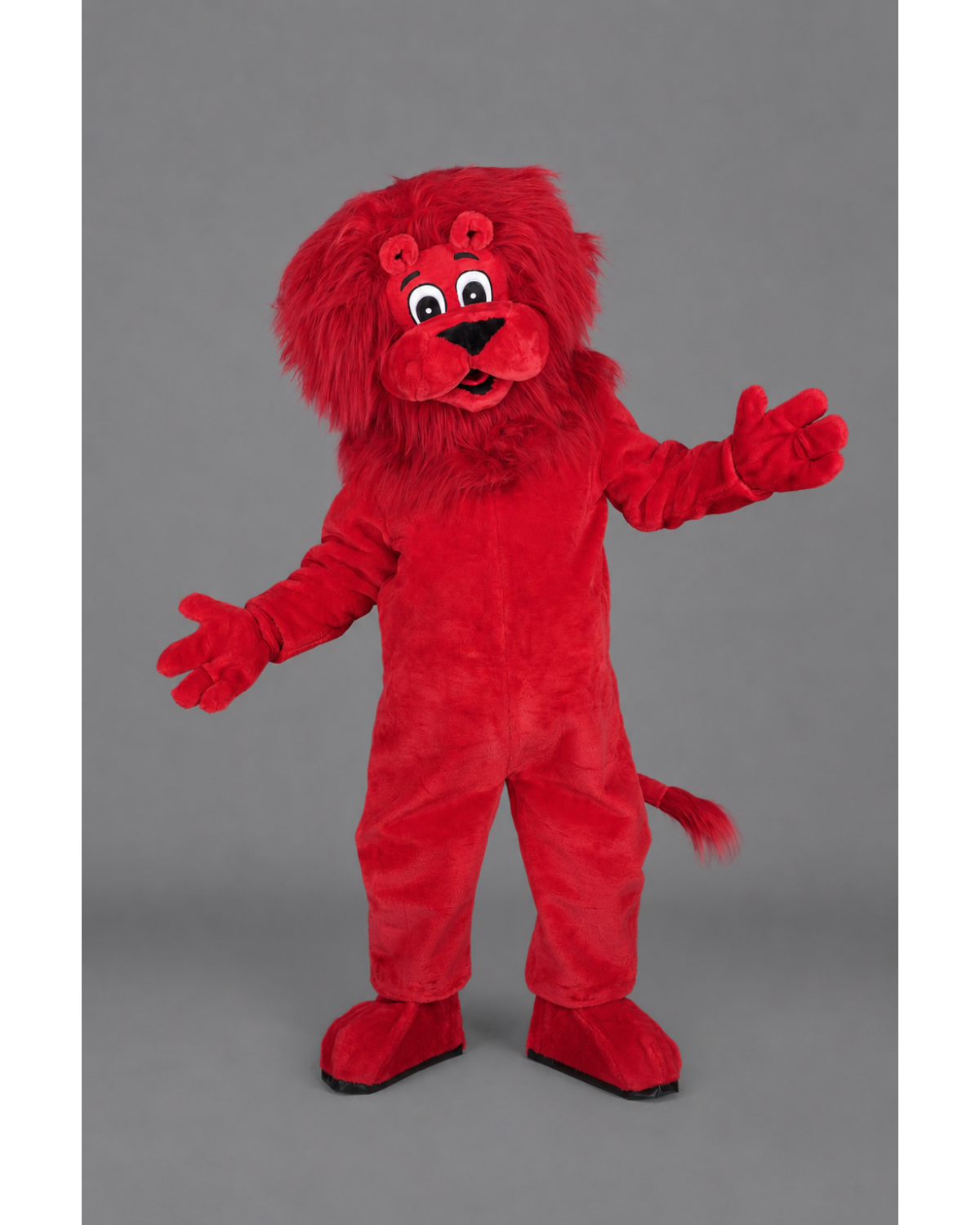Red Lion Mascot Costume