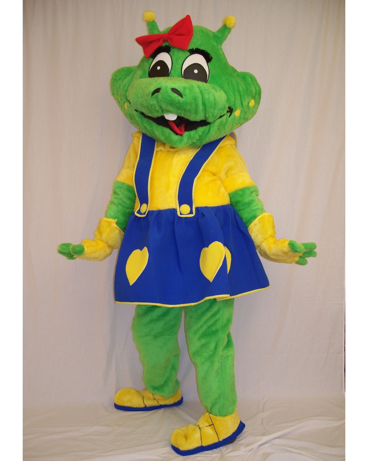 Space Alien Girl Mascot Costume