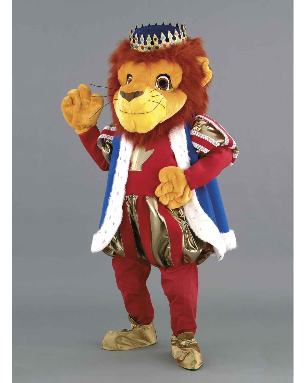 King Lion Mascot Costume