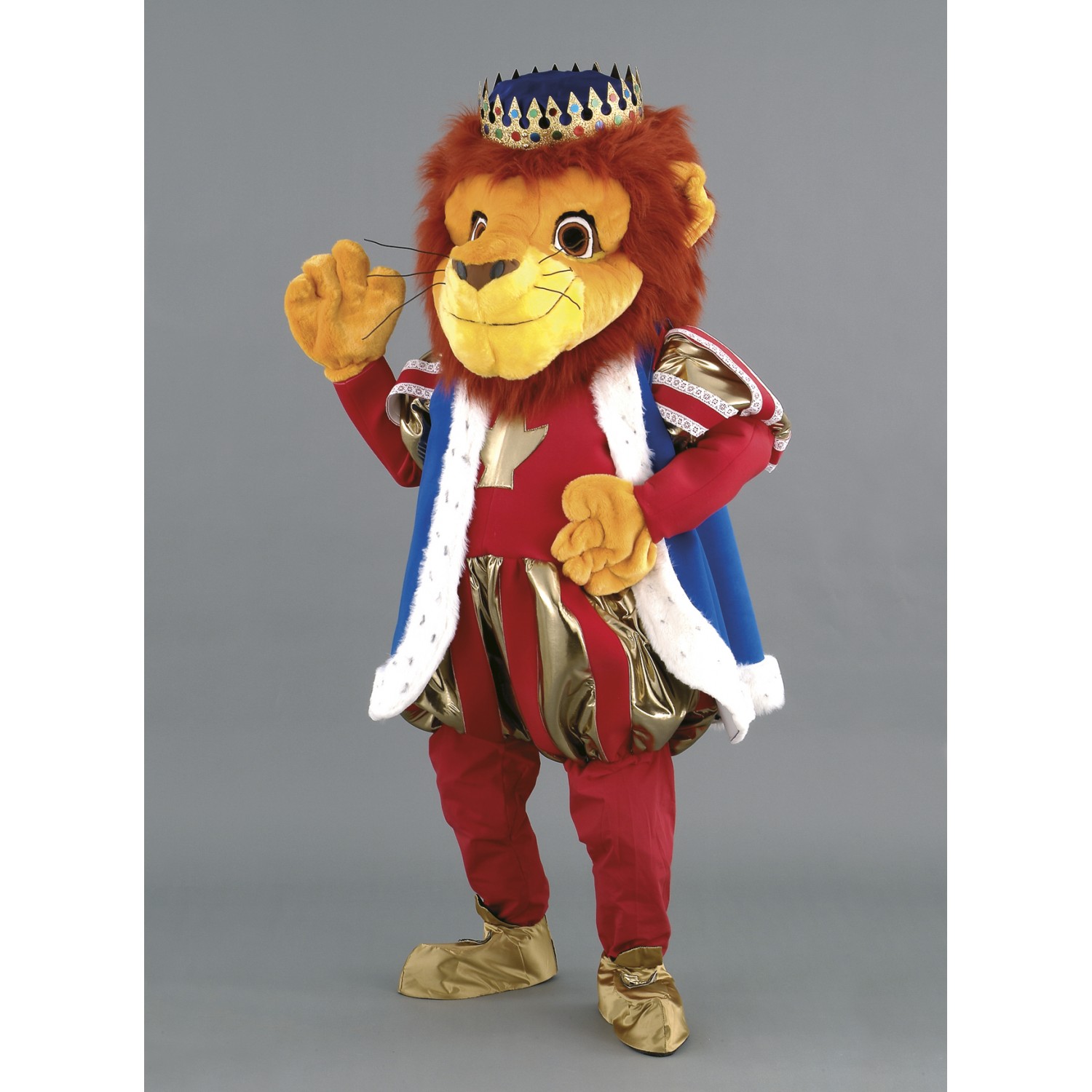 King Lion Mascot Costume