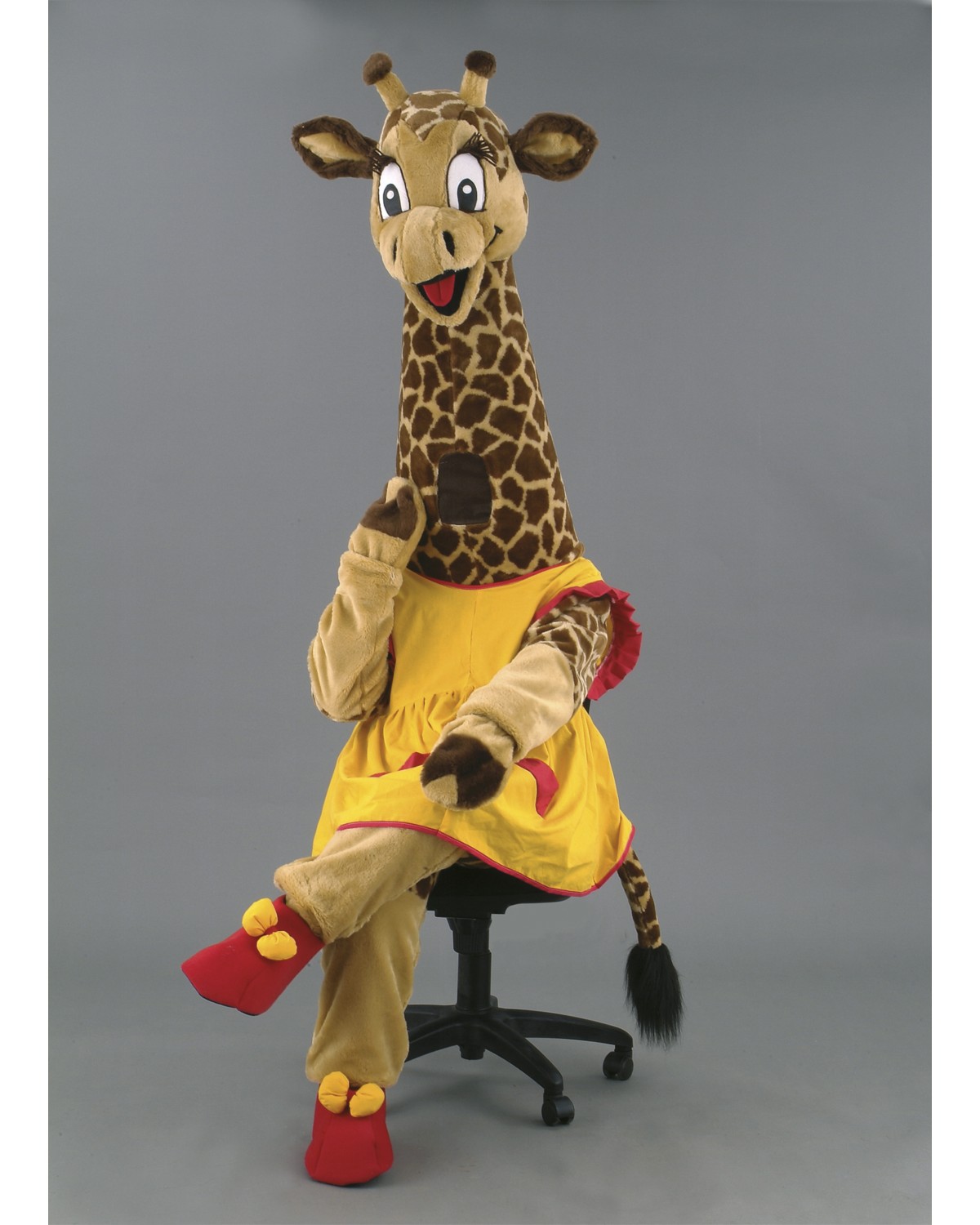 Georgina Giraffe Mascot Costume