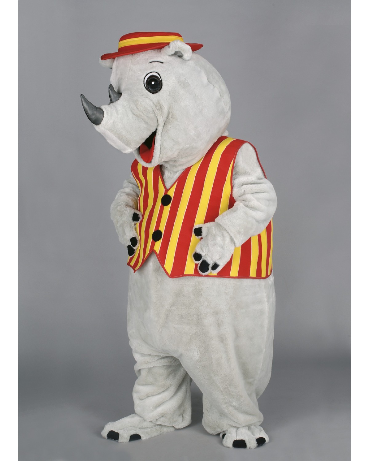 Rossy the Rhino Mascot Costume