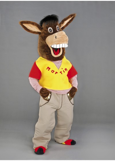 Marvin the Mule Mascot Costume