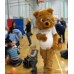 Pink Teddy Mascot costume