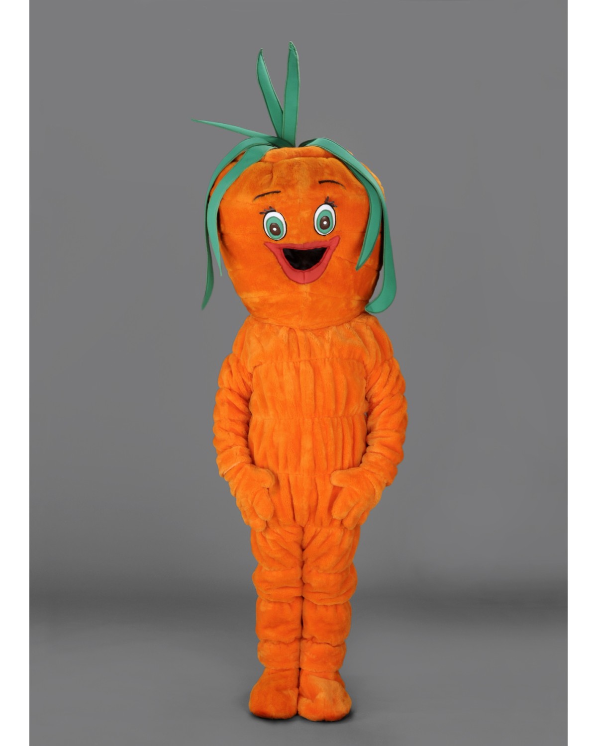 Smiley Carrot Mascot Costume