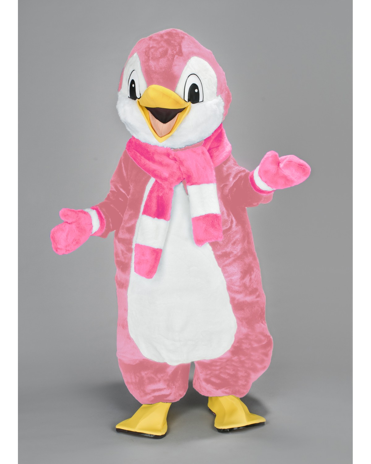 Pinky Penguin Mascot Costume