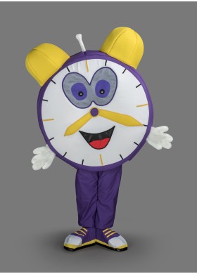 Alarm Clock Mascot Costume