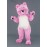 Pink Teddy Mascot costume