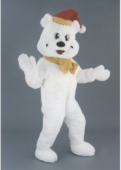 Snow Bear Polar Bear Mascot Costume