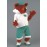 Sporty Fox Mascot Costume