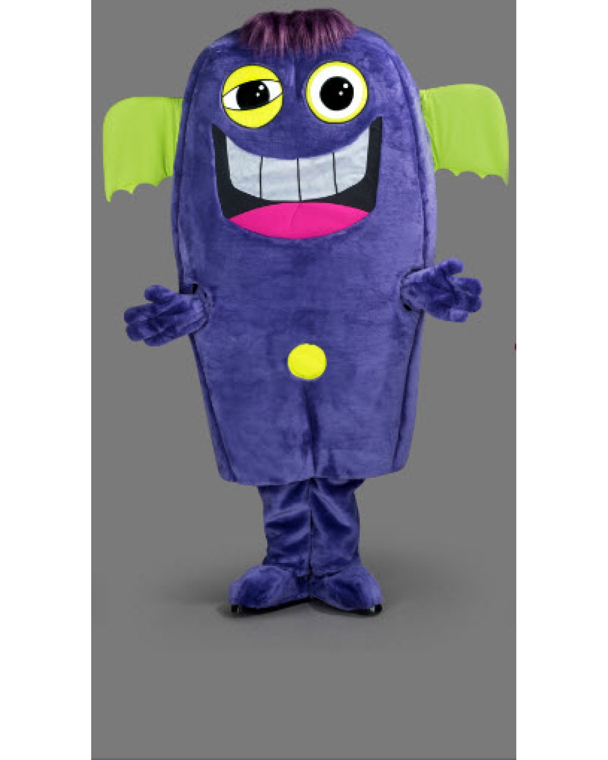Purple Monster Mascot Costume