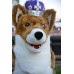 Custom Made Queens Dog Mascot Costume
