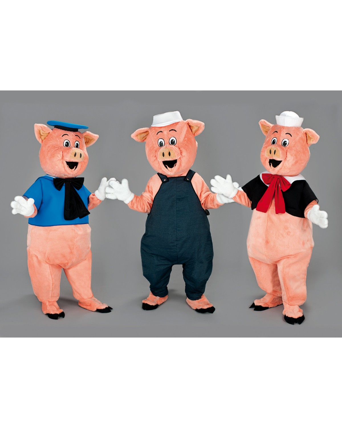 Three Little Pigs Mascot Costume